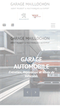 Mobile Screenshot of garage-maillochon.com